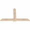 Ekena Millwork Eugene Smooth Timber Gable Bracket, Douglas Fir, 60"W x 38"H x 1 1/2"D x 5 1/2"F, 15/12 Pitch GBW060X38X0206EUG00SDF - alternate 3